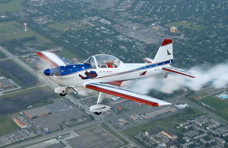 Stunt pilot Jim Maroney master image